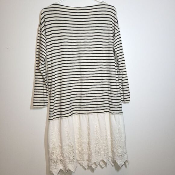 Soft Surroundings Striped Lace Dress Small - Picture 7 of 10